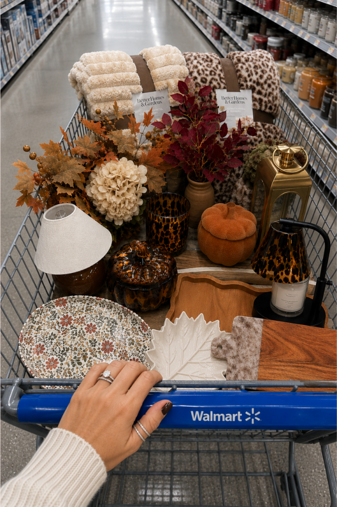 See the best Walmart fall decor for 2026! I'm sharing my favorite new fall finds, including pumpkins, throws, florals, candles, and kitchen decor!