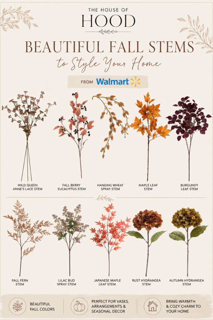See the best Walmart fall decor for 2026! I'm sharing my favorite new fall finds, including pumpkins, throws, florals, candles, and kitchen decor!
