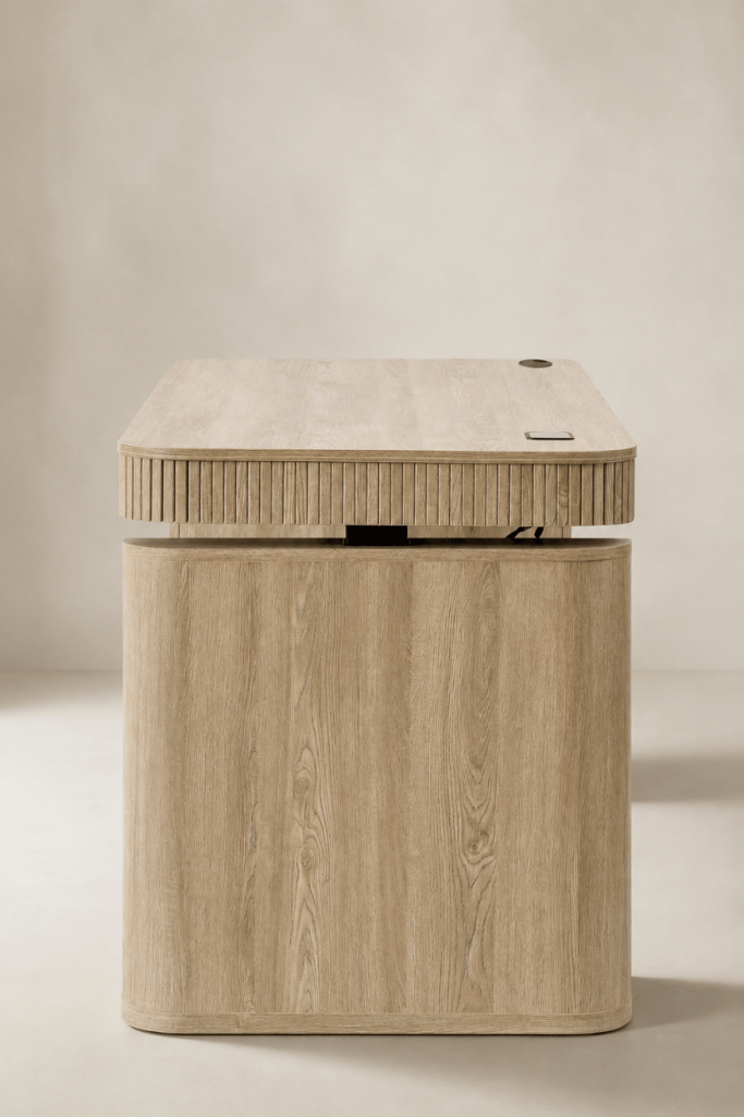 Read my Hulala Home Baggio Standing Desk review + 20% off discount code CCH20! See exactly why we love it for our home office!