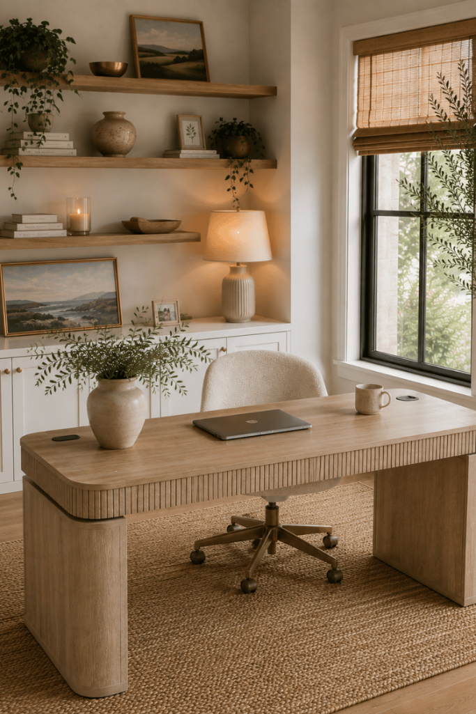 Read my Hulala Home Baggio Standing Desk review + 20% off discount code CCH20! See exactly why we love it for our home office!