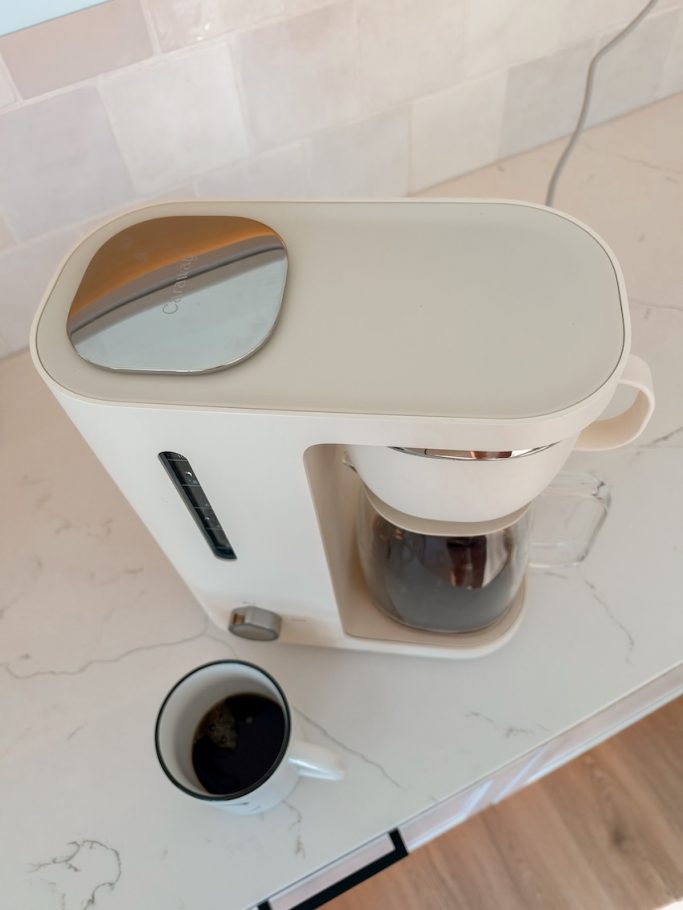 My Honest Review of the New Caraway Coffee Maker after several weeks of testing. See the pros and cons plus my discount code 10CH!