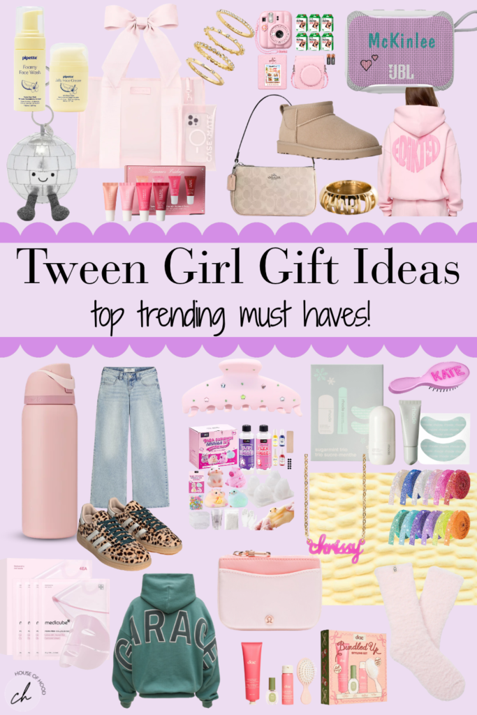Shopping for a tween girl? Discover 50+ of the best gifts for girls ages 9–12, including trending beauty, fashion, room decor, tech and more!